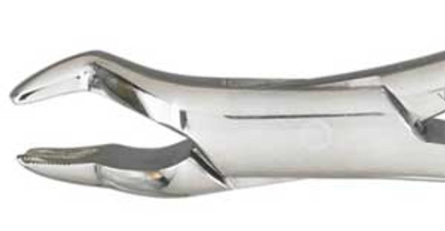 Miltex Vantage Extracting Forceps, 53R, Serrated Tips, ea