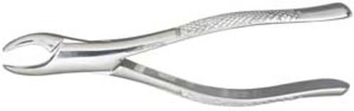 Miltex Vantage Extracting Forceps, 62, Serrated Tips, ea