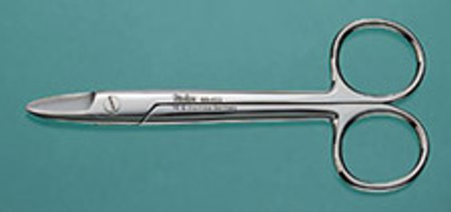 Miltex Crown & Collar Scissors, 4.25", Straight, Smooth Blades, ea