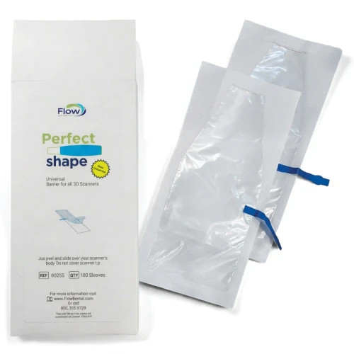 Flow Perfect Shape Universal 3D Scanner Sleeves, 100/pk