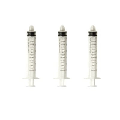 Pac-Dent Luer-Lock Endo Irrigation Syringes, 12 cc, Disposable, Non-Sterile, 100/pk