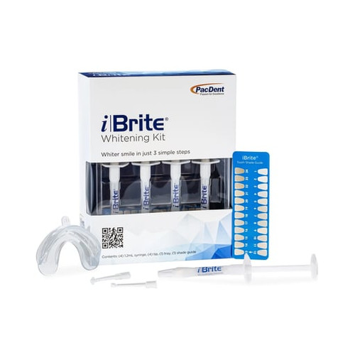 Pac-Dent iBrite 25% Carbamide Peroxide Teeth Whitening Kit