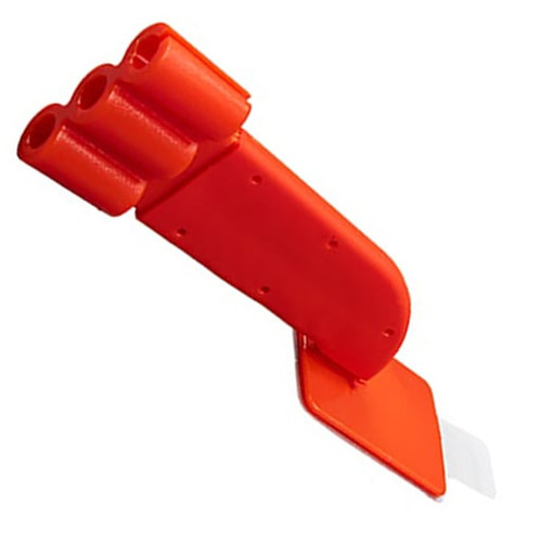 Pac-Dent EzAim ComforTab Adhesive Sensor Holder, Bitewing, Blue, 50/pk