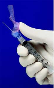 BD Eclipse Needle, 25G x 5/8", 3ml, Luer-Lok Syringe, Detachable Needle, 50/bx, 6 bx/cs