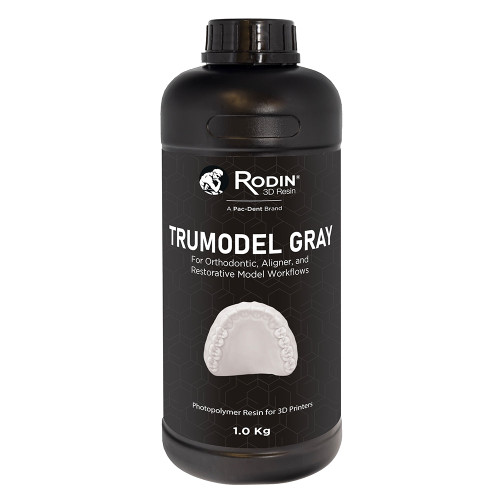 Pac-Dent Rodin TruModel Gray, 1 Kg Bottle