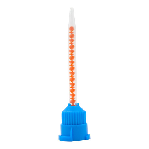 Hexa Acrylic HP Style (Long) Mixing Tips, 4:1 / 10:1, Blue/Orange, C&B 3.2mm, 25/pk