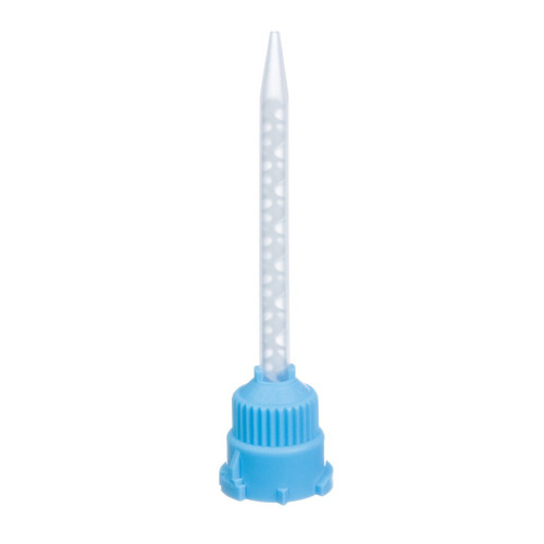 Hexa Acrylic HP Style (Long) Mixing Tips, 1:1 / 2:1, Blue/Clear, C&B 3.2mm, 25/pk