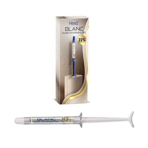 Hexa Take-Home Whitening, 22% Carbamide Peroxide, Bulk Refill, 50X3g Syringes & Tips