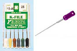 JS Stainless Steel K-File, 31mm, #110, 6/pk