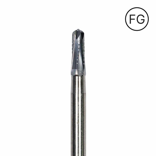 Pac-Dent Carbide Bur FG-1702 Taper Fissure Dome Crosscut, 10/pk