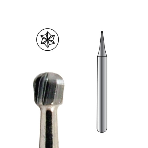 Pac-Dent Carbide Bur FGOS-1/4 Round, 10/pk