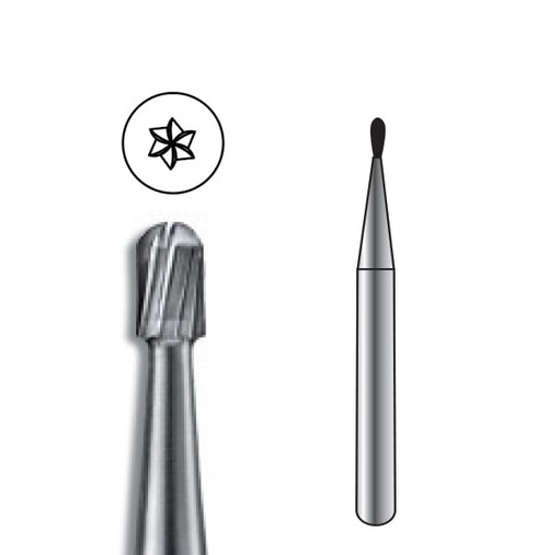 Pac-Dent Carbide Bur FGSS-329 Pear, 10/pk