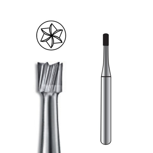 Pac-Dent Carbide Bur FGSS-331 Pear, 10/pk