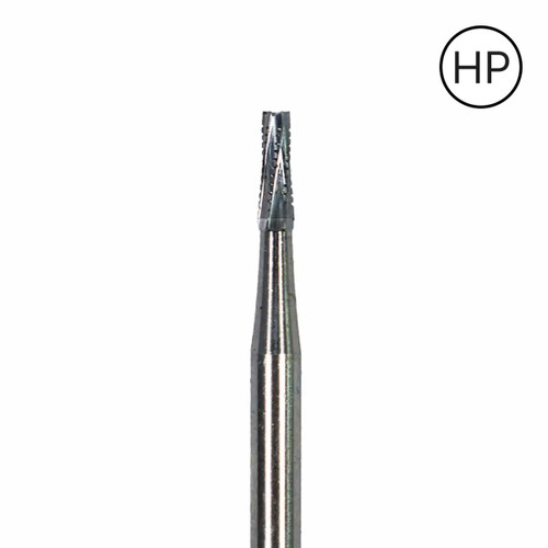 Pac-Dent Carbide Bur HP-702L Taper Fissure Crosscut, 10/pk