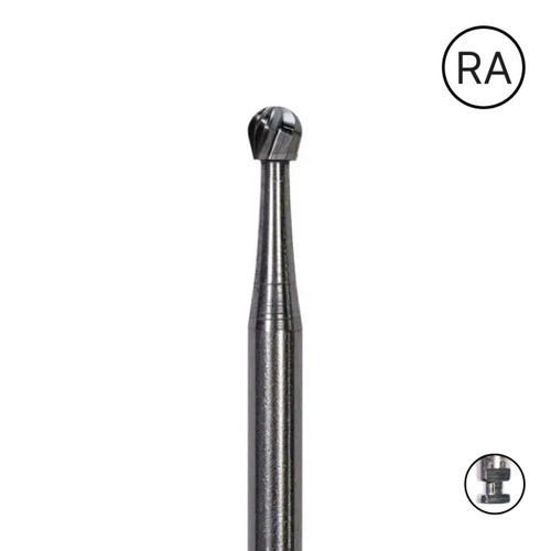 Pac-Dent Carbide Bur RA-8 Round Latch-Type, 10/pk