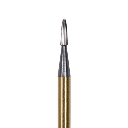 Pac-Dent Trimming & Finishing Carbide Bur FG-7801 12-Bladed, Friction Grip, 10/pk