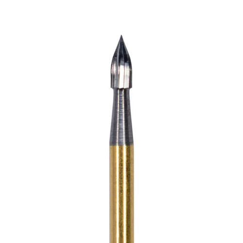 Pac-Dent Trimming & Finishing Carbide Bur FG-7104 12-Bladed, Friction Grip, 10/pk