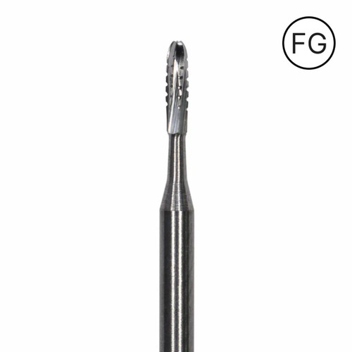 Pac-Dent Carbide Bur FG-1557 Straight Dome Crosscut, Clinic Pack, 100/pk