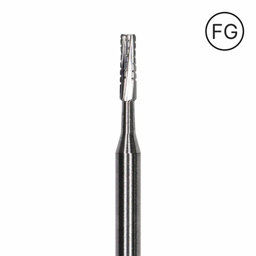Pac-Dent Carbide Bur FG-557 Straight Fissure Crosscut, Clinic Pack, 100/pk