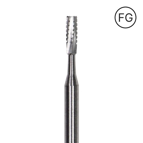 Pac-Dent Carbide Bur FG-558 Straight Fissure Crosscut, Clinic Pack, 100/pk
