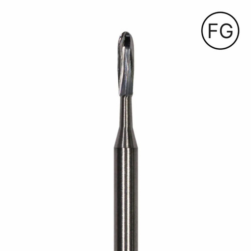 Pac-Dent Carbide Bur FG-1157 Straight Fissure Dome, Clinic Pack, 100/pk