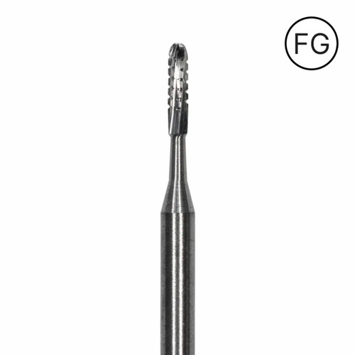 Pac-Dent Carbide Bur FG-1556 Straight Fissure Dome Crosscut, Clinic Pack, 100/pk