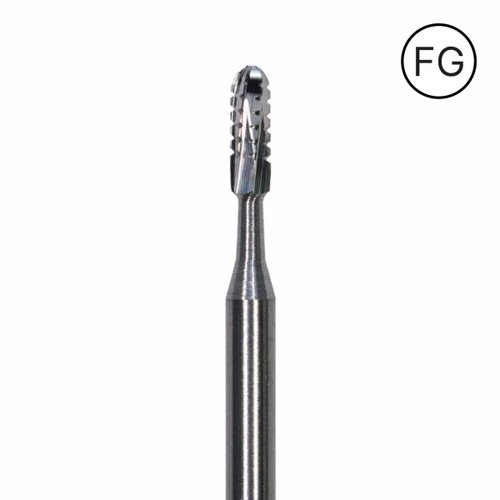 Pac-Dent Carbide Bur FG-1558 Straight Fissure Dome Crosscut, Clinic Pack, 100/pk