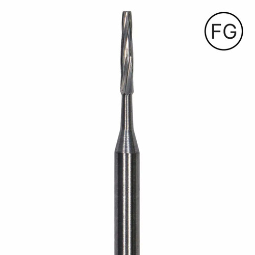 Pac-Dent Carbide Bur FG-169L Taper Fissure, Clinic Pack, 100/pk