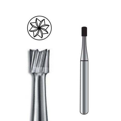 Pac-Dent Carbide Bur FGSS-332 Pear, Clinic Pack, 100/pk