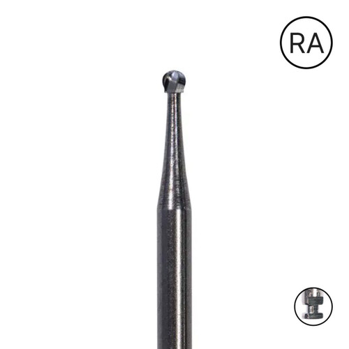 Pac-Dent Carbide Bur RA-5 Round Latch-Type, Clinic Pack, 100/pk