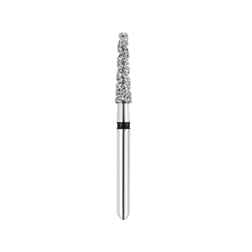 SpiralKool Diamond Turbo Cutting Bur 847T-018SC, Flat End Taper, Super Coarse, 5/pk