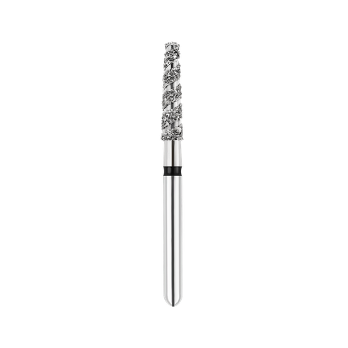 SpiralKool Diamond Turbo Cutting Bur 847T-019SC, Flat End Taper, Coarse, 5/pk