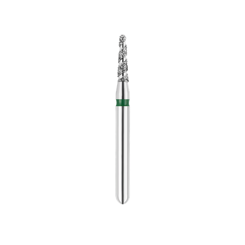 SpiralKool Diamond Turbo Cutting Bur 849T-012C, Round End Taper, Coarse, 5/pk