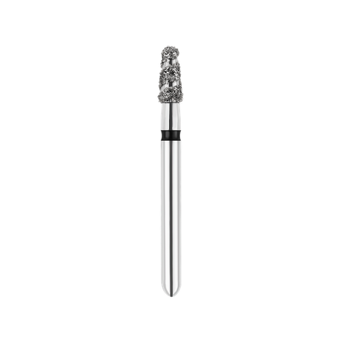 SpiralKool Diamond Turbo Cutting Bur 849T-018SC, Round End Taper, Coarse, 5/pk