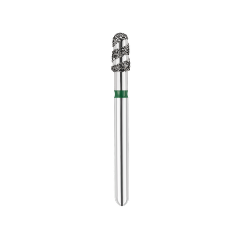 SpiralKool Diamond Turbo Cutting Bur 849T-022C, Round End Taper, Super Coarse, 5/pk