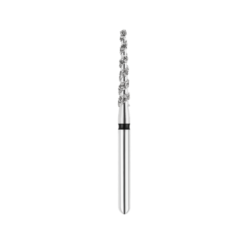 SpiralKool Diamond Turbo Cutting Bur 850T-014SC, Round End Taper, Coarse, 5/pk