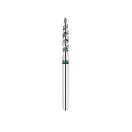 SpiralKool Diamond Turbo Cutting Bur 862T-014C, Flame, Coarse, 5/pk