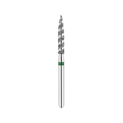 SpiralKool Diamond Turbo Cutting Bur 863T-016C, Flame, Coarse, 5/pk