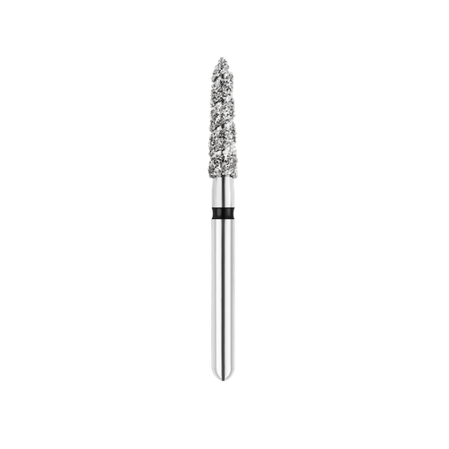 SpiralKool Diamond Turbo Cutting Bur 878KT-020SC, Pointed Taper, Super Coarse, 5/pk