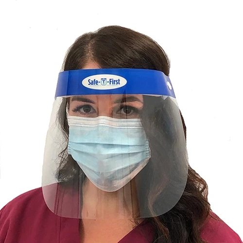 Flow Safe-T-First Disposable Face Shield, ea