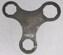 A1 Handpiece NSK TiMax Back Cap Wrench for X500, X600, X700, ea