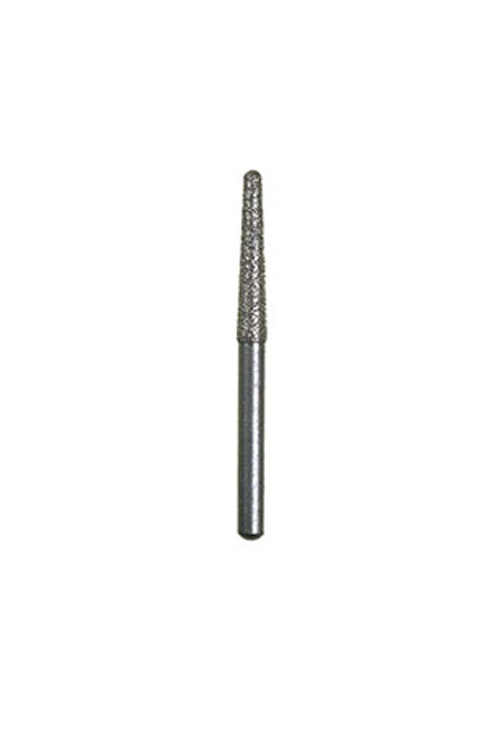 Quala Diamond Bur Round End Taper, 856-018 Coarse, 25/pkg Quala Diamond Bur Round End Taper, 856-018 Coarse, 25/pkg