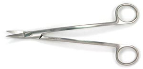 Quala Scissors, Dean Ang. Curved, 7", 1 Blade Serrated Quala Scissors, Dean Ang. Curved, 7", 1 Blade Serrated