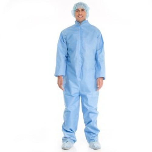 Halyard Protective Coverall, Blue, XX-Large, 24/cs