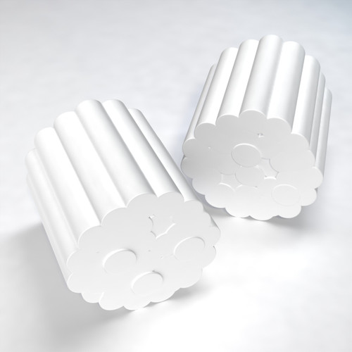 Dynarex #2 1.5" x .375" Cotton Rolls 2000/bx