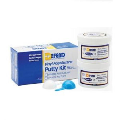 MARK3 VPS Impression Putty, Regular Set, 300 mL Base & Catalyst