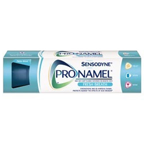 Sensodyne ProNamel Fresh Breath Toothpaste, 4 oz. tube, 12/cs