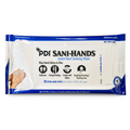 PDI Sani-Hands Instand Hand Sanitizing Wipe, 8.4" x 5.5", 20/pk, Bedside & Perfect for On The Go P71520