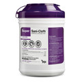 PDI Super Sani-Cloth Canister Towelette Large 6" x 6 ¾", 30 Kill Claims 2 Minutes, 160/can Q55172