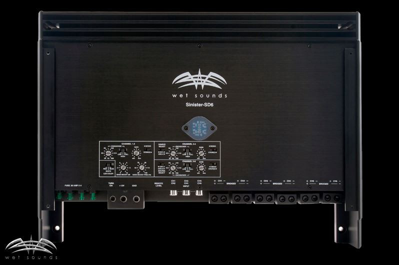 Sinister 6 channel amplifier